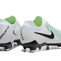 Nike Phantom Luna Elite FG White Black Men's Soccer Cleats