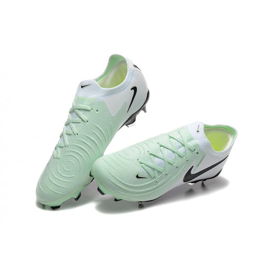 Top Quality Nike Phantom Luna Elite FG White Black Mens Soccer Cleats On Sale