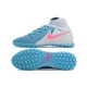 Buy Nike Phantom Luna Elite TF High top Blue White Mens Soccer Cleats Online Shop