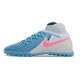 Buy Nike Phantom Luna Elite TF High top Blue White Mens Soccer Cleats Online Shop