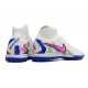 Discover the top-selling Nike Phantom Luna Elite TF High top White Blue Mens Soccer Cleats Online