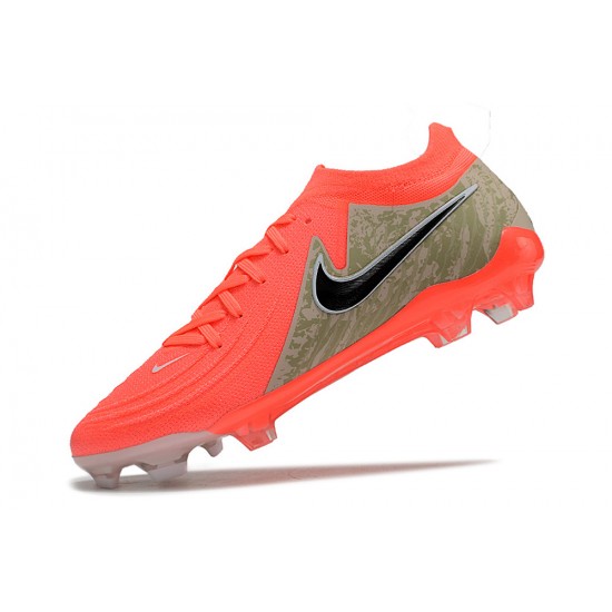 Discover Nike Phantom Luna Elite FG Red Black Women And Men Soccer Cleats Shop Online