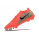 Discover Nike Phantom Luna Elite FG Red Black Women And Men Soccer Cleats Shop Online