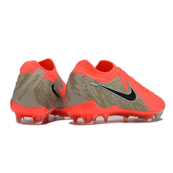 Discover Nike Phantom Luna Elite FG Red Black Women And Men Soccer Cleats Shop Online