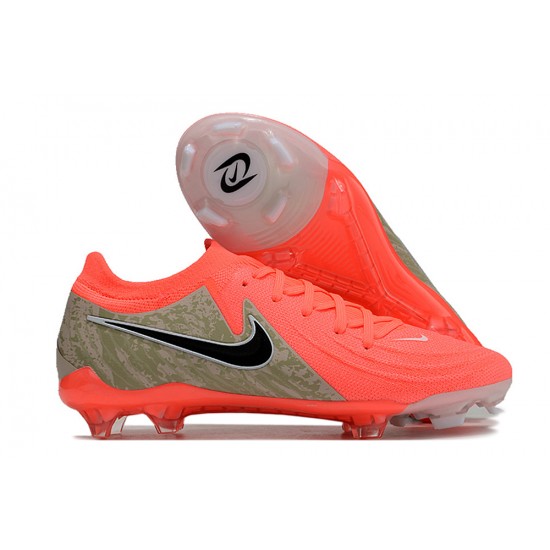 Discover Nike Phantom Luna Elite FG Red Black Women And Men Soccer Cleats Shop Online