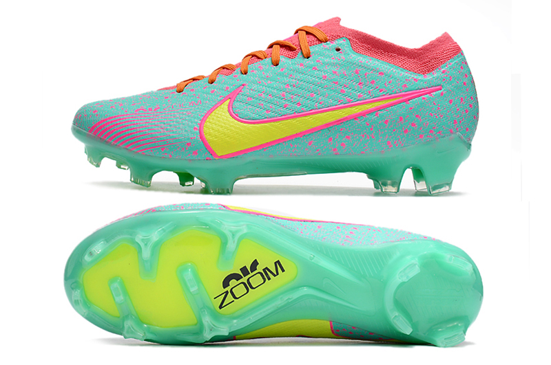 Novel Cleats Shoes Soccer Nike Air Zoom Mercurial Vapor XV Elite FG Green  Pink Yellow Soccer Cleats - Nike Shoes_0747 Dj2848 484