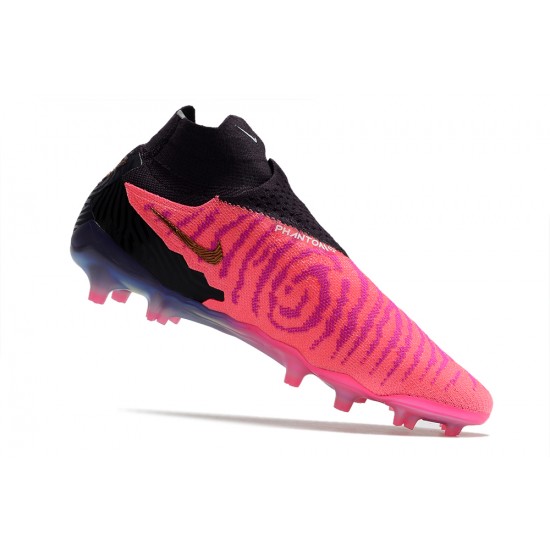 To Have A Ready Market Nike Phantom GX Elite DF Link FG Peach Black High Soccer Cleats Online