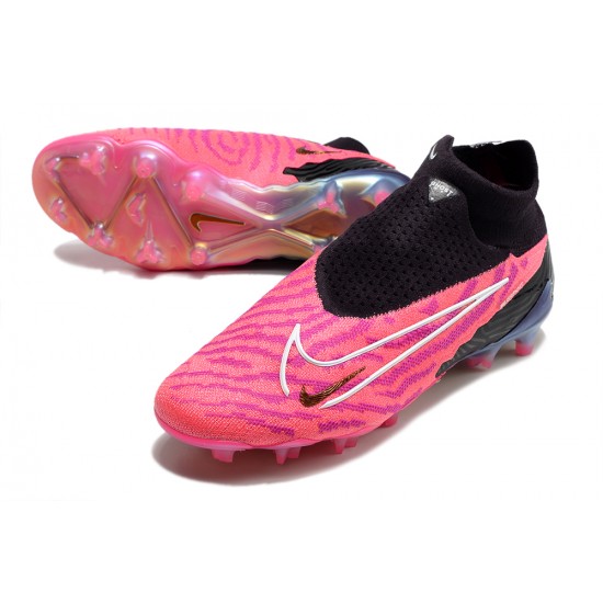 To Have A Ready Market Nike Phantom GX Elite DF Link FG Peach Black High Soccer Cleats Online