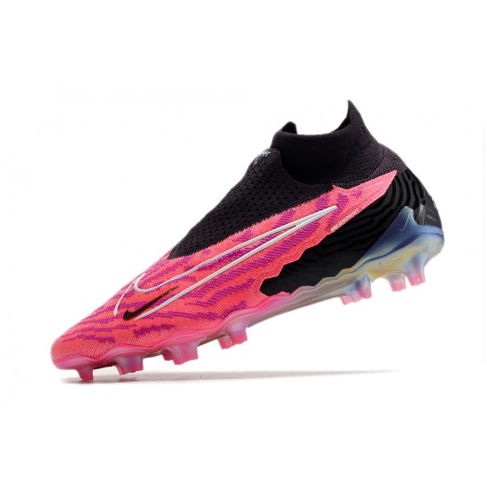 To Have A Ready Market Nike Phantom GX Elite DF Link FG Peach Black High Soccer Cleats Online