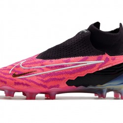 Nike Phantom GX Elite DF Link FG Peach Black High Soccer Cleats