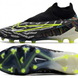 Nike Phantom GX Elite FG Black Green High Soccer Cleats