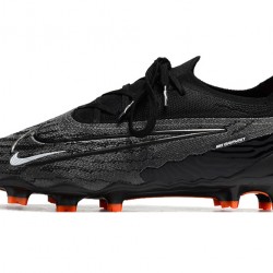 Nike Phantom GX Elite FG Black Orange Soccer Cleats