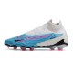 Nike Phantom GX Elite FG Blue White Pink High Soccer Cleats