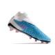 Nike Phantom GX Elite FG Blue White Pink High Soccer Cleats