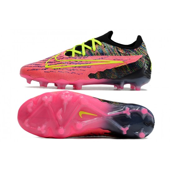 Discover the top-selling Nike Phantom GX Elite FG Peach Black Green Low Soccer Cleats Shop Online