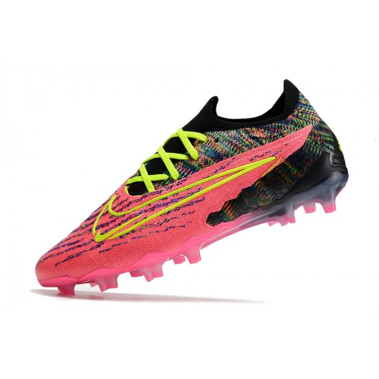 Discover the top-selling Nike Phantom GX Elite FG Peach Black Green Low Soccer Cleats Shop Online