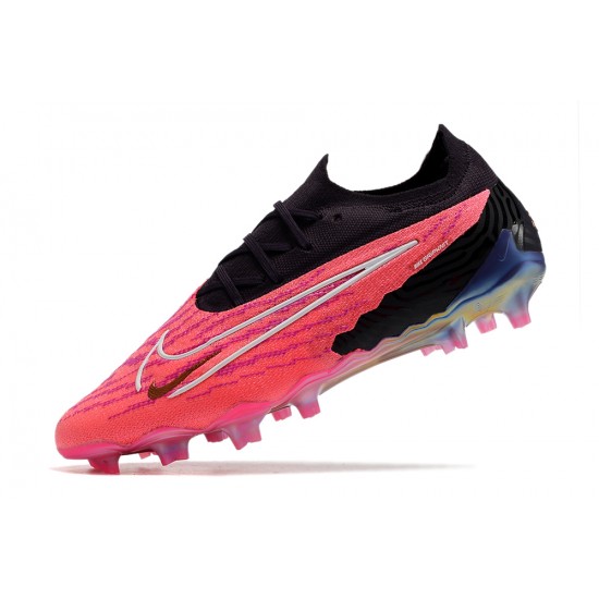 Exceptional Quality Nike Phantom GX Elite FG Peach Black Soccer Cleats For Sale