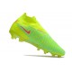 Explore Nike Phantom GX Elite FG Yellow Green High Soccer Cleats On Sale