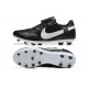 Top Quality Nike The Premier III FG Black and White Mens Soccer Cleats Sale