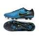 To Have A Strong Footing In A Market Nike Tiempo Legend 10 Elite FG Blue Black Mens Soccer Cleats Shop Online