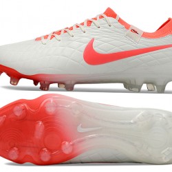 Nike Tiempo Legend 10 Elite FG White Pink Men's Soccer Cleats