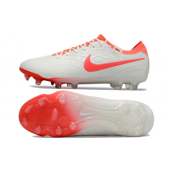 Explore Nike Tiempo Legend 10 Elite FG White Pink Mens Soccer Cleats Shop Online