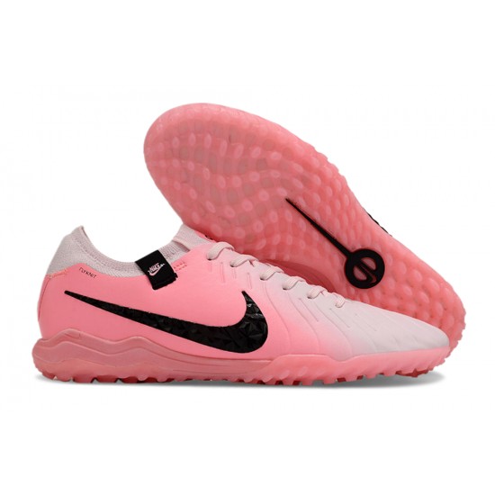 Choose To Buy Nike Tiempo Legend 10 Elite TF Pink White Mens Soccer Cleats Shop Online