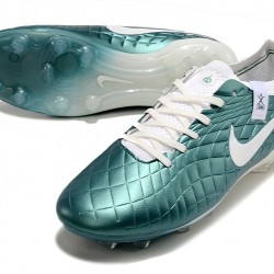 Nike Tiempo Legend 10 Elite FG Teal White Women and Men Soccer Cleats