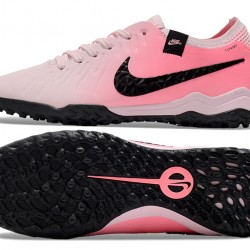 Nike Tiempo Legend 10 Elite TF Pink Black Women and Men Soccer Cleats