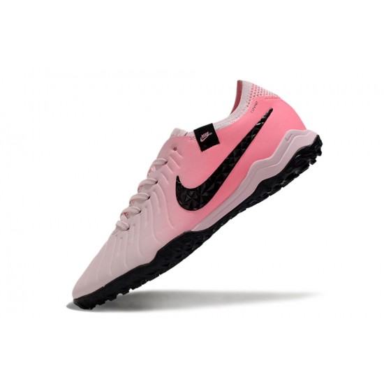 Order To Buy Nike Tiempo Legend 10 Elite TF Pink Black Women and Men Soccer Cleats Shop