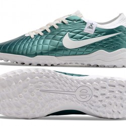 Nike Tiempo Legend 10 Elite TF Teal White Women and Men Soccer Cleats