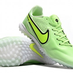 Nike React Tiempo Legend 9 Pro TF Low-Top Green White Men Soccer Cleats 