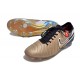 Nike Tiempo Legend 10 Elite FG Brown Gold Grey Low Soccer Cleats