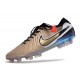 Nike Tiempo Legend 10 Elite FG Brown Gold Grey Low Soccer Cleats