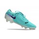 Click To Order Nike Tiempo Legend 10 Elite FG Ltblue Purple Black Low Soccer Cleats Sale