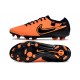 Nike Tiempo Legend 10 Elite FG Orange And Black Low Soccer Cleats