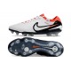 Nike Tiempo Legend 10 Elite FG Orange Black White Low Soccer Cleats