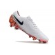 Nike Tiempo Legend 10 Elite FG White Black Gold Low Soccer Cleats