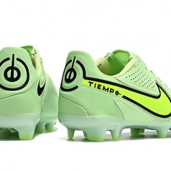 Nike Tiempo Legend 9 Elite FG Low-Top Green Men Soccer Cleats 