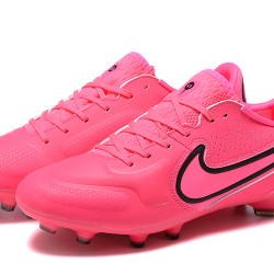 Nike Tiempo Legend 9 Elite FG Low-Top Pink Men Soccer Cleats 