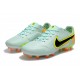 Salable Goods Nike Tiempo Legend 9 Elite FG Low-Top Turqoise Yellow Orange Men Soccer Cleats On Sale