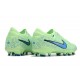 Nike Tiempo Legend 10 Elite FG Low Soccer Cleats Green Blue For Men