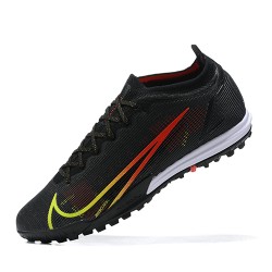 Nike Vapor 14 Academy TF Red White Yellow Black Low-top For Men Soccer Cleats 