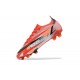 Nike Vapor 14 Elite CR7 FG Red Black White Low-top For Men Soccer Cleats 