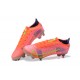 Nike Vapor 14 Elite FG Yellow LightOrange Blue Low-top For Men Soccer Cleats 