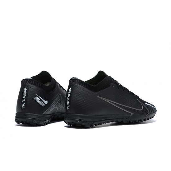 High Quality Nike Vapor 15 Academy TF Black For Men Low-top Soccer Cleats Online