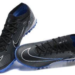 Nike Vapor 15 Academy TF Blue Black White For Men Low-top Soccer Cleats 