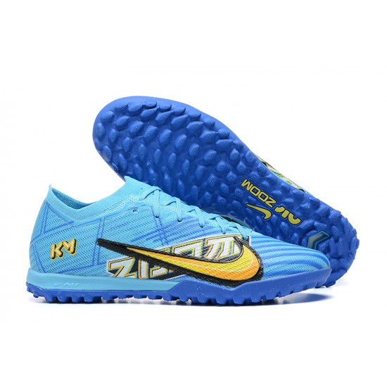 Shop the latest Nike Vapor 15 Academy TF Blue Black Yellow For Men Low-top Soccer Cleats Shop