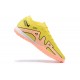 Nike Vapor 15 Academy TF Yellow Pink Black For Men Low-top Soccer Cleats 