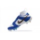 Nike Vapor Ede Dunk Panda White Blue Black For Men High-top Football Cleats 